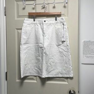 White Liz Claiborne Skirt